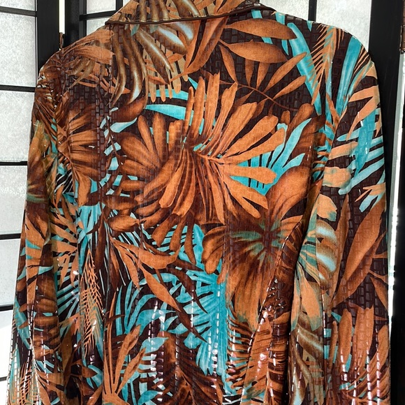 Clara S Structured Blouse, SZ XL, NWT - Picture 5 of 11